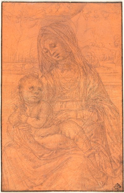 La Virgen y el Niño, c. 1510 de Lorenzo di Credi