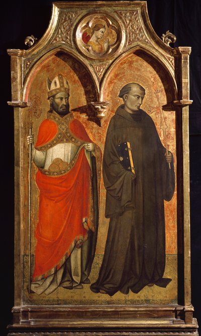 San Nicolás de Bari y San Francisco de Asís de Lorenzo di Niccolo Gerini