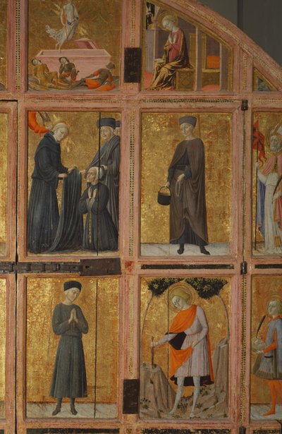 Puertas del relicario de Santa Maria della Scala de Lorenzo di Pietro Vecchietta