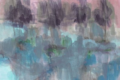 Paisaje abstracto de ensueño de Lori Ann Folz