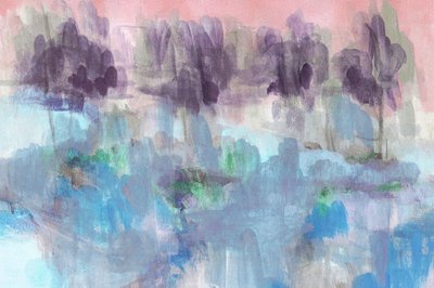 Paisaje abstracto de ensueño de Lori Ann Folz