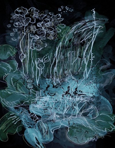 Jardín acuático etéreo de Lori Ann Folz