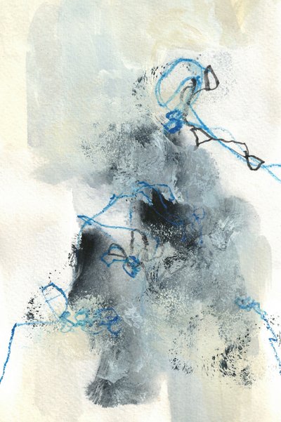 Gris azulado fluido de Lori Ann Folz
