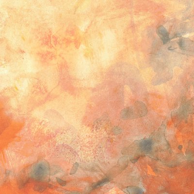 Flujo de acuarela «Melocotón dorado» de Lori Ann Folz