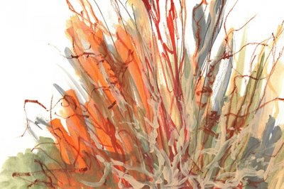 Crecimiento enredado de otoño de Lori Ann Folz