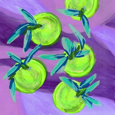 Limas de un verde intenso de Lori Ann Folz