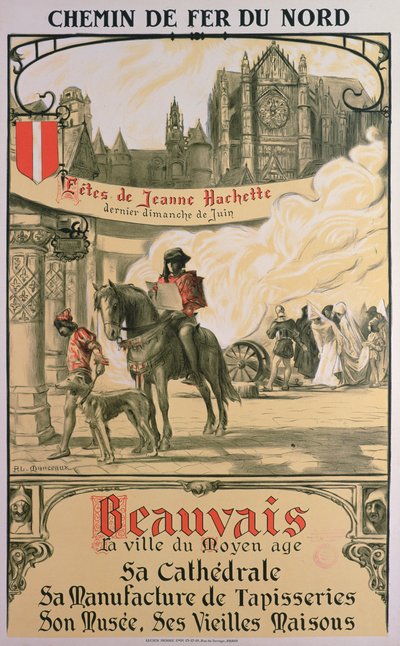 Beauvais - La ciudad de la Edad Media de Louis Antoine Manceaux