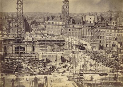 Edificio de la Ópera de París (Palais Garnier) 25 de marzo de Louis Emile Durandelle
