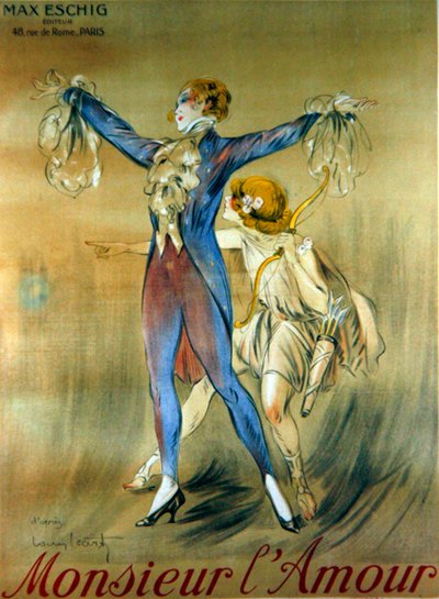 Portada de la partitura de "Monsieur L