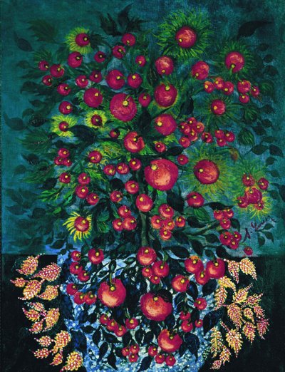 Manzanas con hojas de Louis
