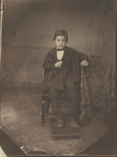Retrato de un niño joven de Louis Adolphe Humbert de Molard