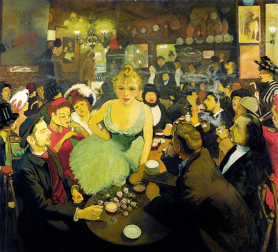 El interior de la casa de Bruant de Louis Anquetin