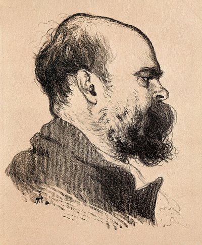 Retrato de Paul Verlaine de Louis Anquetin