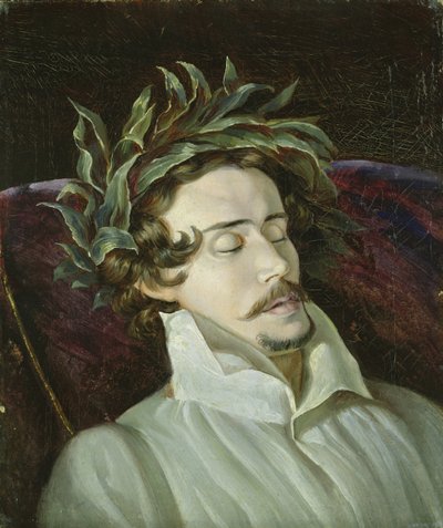 El pintor Erwin Speckler en su lecho de muerte de Louis Asher