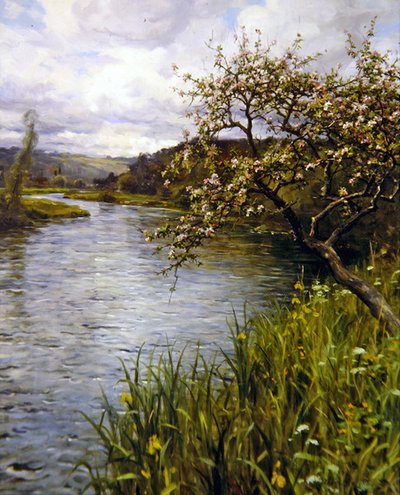 Primavera (óleo sobre lienzo) de Louis Aston Knight