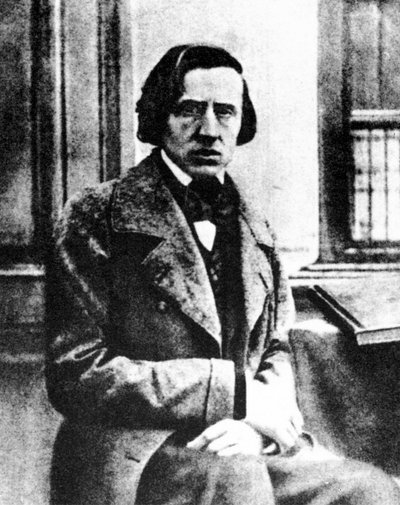 Frédéric Chopin, pianista y compositor polaco, 1849 de Louis Auguste Bisson