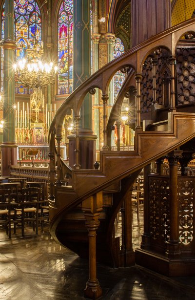 Iglesia Saint-Eugene-Sainte-Cécile, París, 2023 (foto) de Louis Auguste Boileau