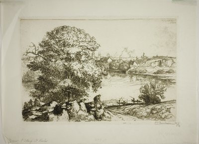 Angers, Lago Saint-Nicolas de Louis Auguste Lepère