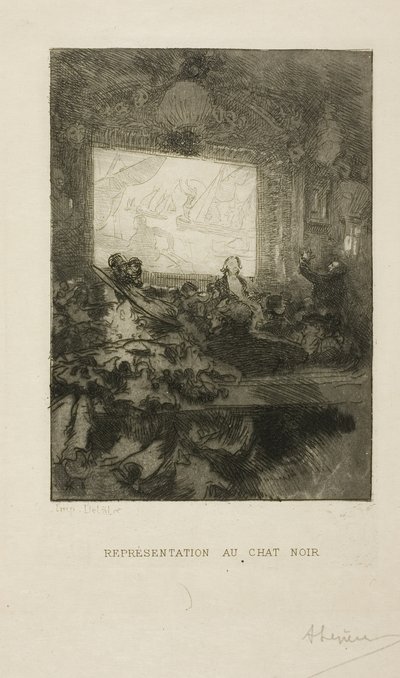 En el Chat Noir de Louis Auguste Lepère