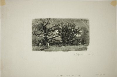 Au Dormoir de Lantara de Louis Auguste Lepère
