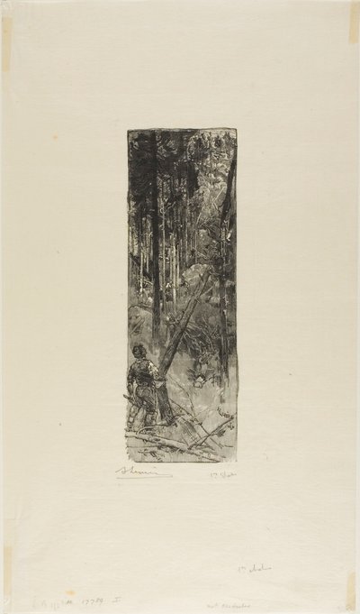 Pinos caídos de Louis Auguste Lepère