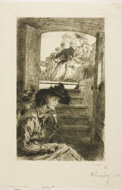 En el Bateau-Mouche de Louis Auguste Lepère