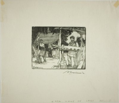 Listoneros de Louis Auguste Lepère