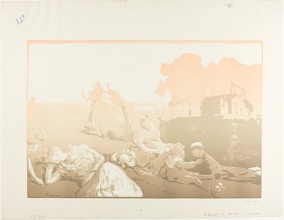 Bucólico moderno de Louis Auguste Lepère