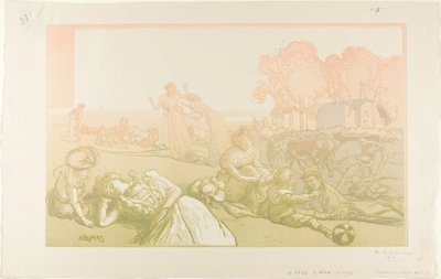 Bucólico moderno de Louis Auguste Lepère