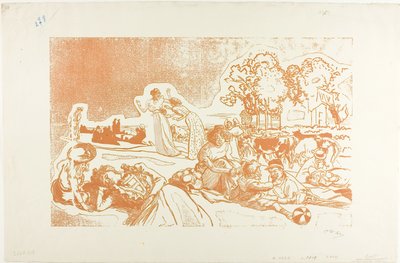 Bucólico moderno de Louis Auguste Lepère