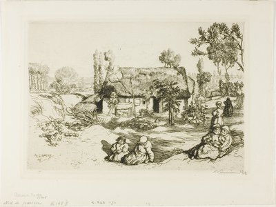 Nido de pobres de Louis Auguste Lepère