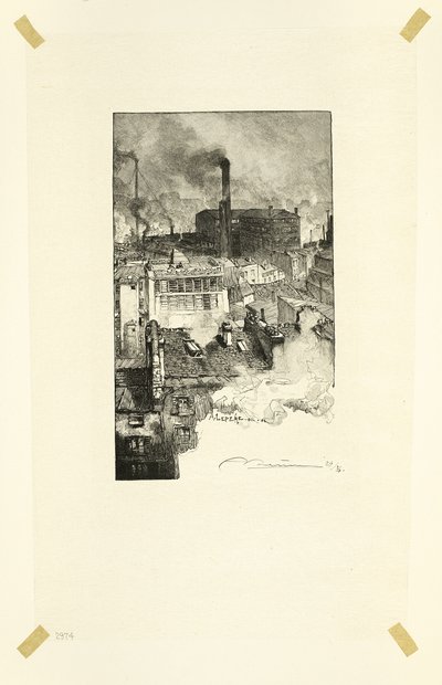Quartier des Gobelins, placa 20 de Le Long de la Seine et des Boulevards de Louis Auguste Lepère