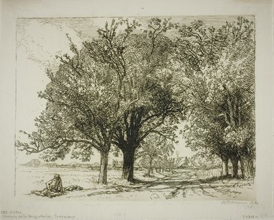 Camino del horno de ladrillos de Louis Auguste Lepère