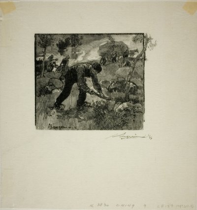 Extractores de raíces de Louis Auguste Lepère