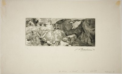Cantera de arenisca de Louis Auguste Lepère