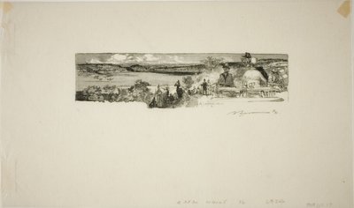 Valle del lenguado de Louis Auguste Lepère