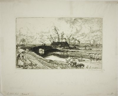 El puente pequeño de Louis Auguste Lepère