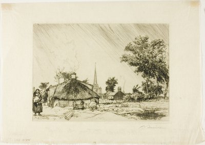 La ducha de Louis Auguste Lepère