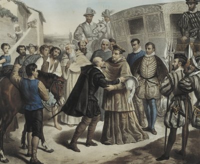 Torcuato TASSO (litografía) de Louis Auguste Turgis