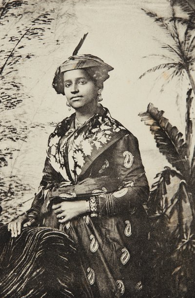 MARTINICA - Tipo y traje criollo, ca. 1920 de Louis Bauer