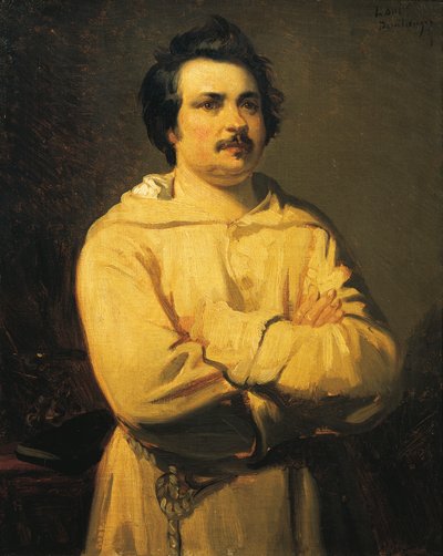 Retrato de Honore de Balzac de Louis Boulanger