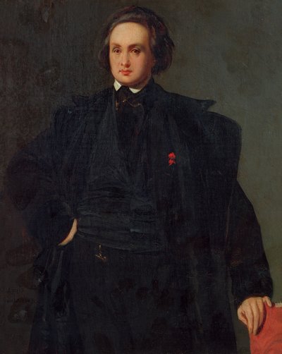 Retrato de Victor Hugo, c.1833 de Louis Boulanger