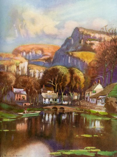 Garganta de Cheddar, Somerset, 1924-1926 de Louis Burleigh Bruhl