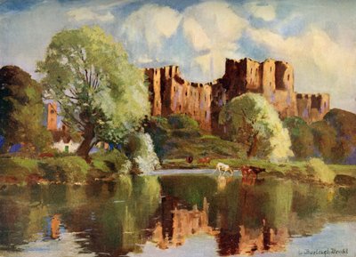 Castillo de Ludlow, Shropshire, 1924-1926 de Louis Burleigh Bruhl