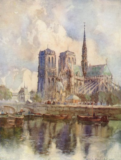 La Catedral de Notre-Dame, París de Louis Burleigh Bruhl