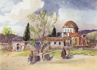 El convento de Daphni, Grecia de Louis Burleigh Bruhl
