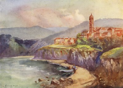 Tirnovo desde el río de Louis Burleigh Bruhl