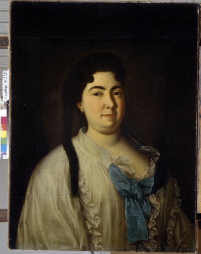 Retrato de la emperatriz Catalina I de Rusia (Marthe Helene Skavronskaia de Louis Caravaque
