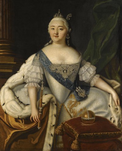 Retrato de la emperatriz Isabel 1709-1762 de Louis Caravaque