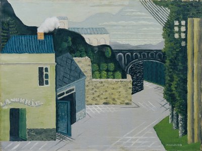 Ciudad con viaducto de Louis Casimir Ladislas Marcoussis